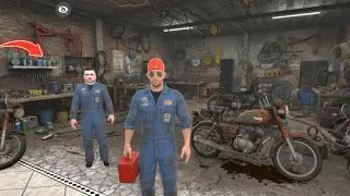 Bike mechanic work in Jack and Jack friend Chintu..🧰🔧