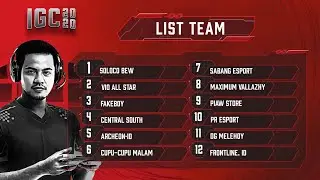 IGC QUALIFIER JABOTABEK (GrandFinal)