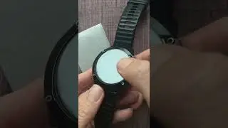 Installing Garmin Fenix 6 Pro Screen Protector Fail Snd Success