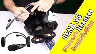 كيفية تركيب جهاز بلوتوث سينا  | Sena 3S Bluetooth Headset Installation and Review | Al Khubaizi UAE
