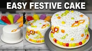 Easy Cake Decorating | Colorful Carnival Cake That’s So Satisfying
