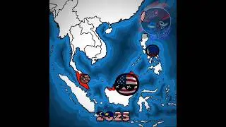 Malaysia's History 🇲🇾☀️ | REMASTERED | #countryballs #malaysia #history #shorts