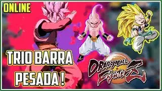 MEU TRIO BARRA PESADA | Dragon Ball FighterZ - Partidas Online