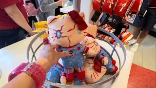 Hello Kitty Chucky Merch in Universal Studios Hollywood on 9/3/23