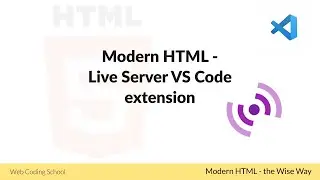 Learn HTML - Live Server extension