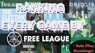 A Ranking of (Nearly) EVERY Free League RPG (That Somehow Takes) 3 Hours of (Uncontroversial) Takes!