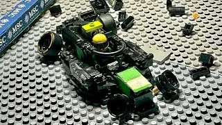 Bortoleto's Sao Paulo Crash Recreated In LEGO