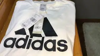 Adidas Essentials Logo Tee 💯 Authentic