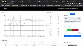 Capo-A decentralized exchange for ERC20 Tokens