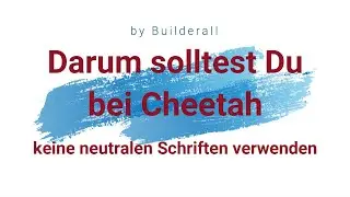 Builderall 5.0 Videohilfe: neutrale vs.  globale Schriften
