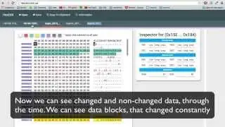 Using HEX editor with automotive dashboard dump
