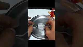 Sticky ice cube #shorts #hack