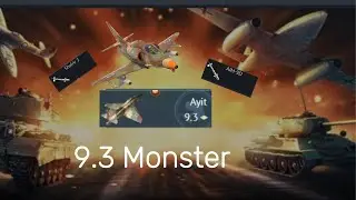 The most cracked 9.3 plane in War Thunder | A-4N Ayit gameplay |