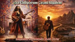 İşte Gidiyorum &Ccedil;eşmi Siyahım - Psychedelic Anatolian | Anadolu Rock AI Cover