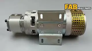 Fab Heavy Parts Hydraulic Lift Pump & Motor 147099 Replaces Skyjack Scissor Lift SJIII3220 SJIII3226