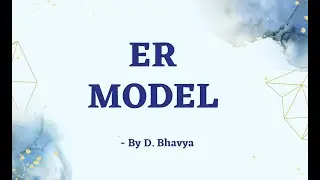 Understanding the ER Model in DBMS | Explained by Bhavya datla