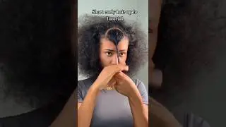 Short curly hair Updo tutorial #hairstyles #curlconfidence #haircare #hairtutorial #naturalhair