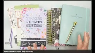 ~Week 1~ Prayerful Planner Daily and Weekly ~