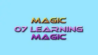 Game Design Tutor Magic 07: Learning Magic