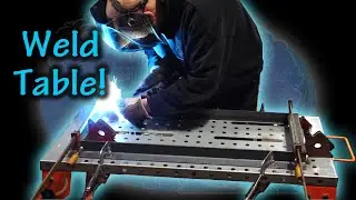 Compact Folding Welding Table from Vevor Product Review