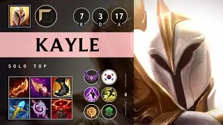 Kayle Top vs Jayce - KR Master Patch 25.12