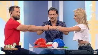 Provocare pentru Ana Baniciu! Artista joacă cu Dani piatră-foarfece-hârtie în platoul de la Neatza