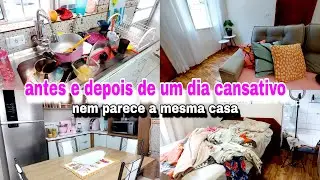 SEM TEMPO PRA MOLEZA💪| LIMPEZA PESADA E ORGANIZAÇÃO| DIA DE FAXINA| MOTIVAÇÃO 
