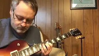 Triads using the new Gibson Les Paul Tribute
