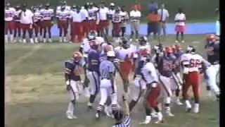 Max Mitchell #77 Roosevelt H.S. vs Woodson H.S. Highlights 1990