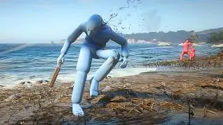 NPCs Fight Each other with Euphoria Ragdoll Physics RDR2 NPC WARS #236