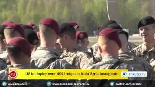 U.S. To Deploy Over 400 Troops To Train Syria Insurgents