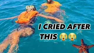 AN UNEXPECTED TURN OF EVENTS  MADE ME CRY.  //Snorkeling  🏊‍♂️ // Boat riding 🚢 //Beach breakfast