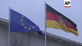Brexit negotiator in Berlin for talks with Merkel