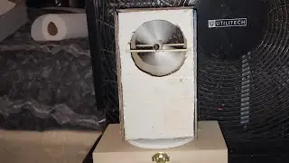 Building A Unique Twin Coaxial Blade Retangle Shaped Windmill From Cardboard D.I.Y
