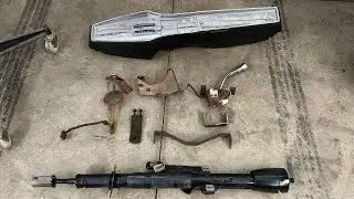 Mopar A B E body floor shift center console conversion 