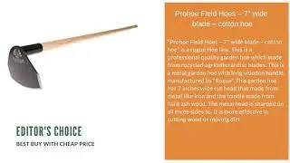 Best Garden Hoe Reviews