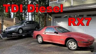 TDI Diesel swapped RX7 Race Car build?