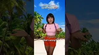 HOW TO SPEAK DOMINICAN pt3 😭🇩🇴 #dominicanhumor #dora #doradominicana #dominicandora #wednesday