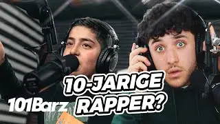 REAGEREN OP 10-JARIGE RAPPER BIJ 101BARZ | Djallas