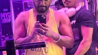 Morning view workout #gym#gym workout#gym life#viral