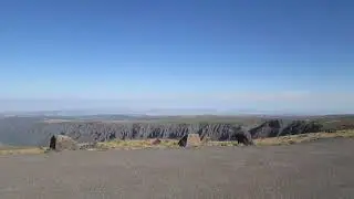 Looking down at Alvord Desert from 10,000 feet