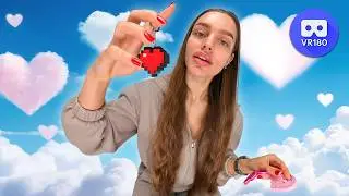 Testing fidgets for Valentine's Day in VR180 3D (speaks Ukrainian)