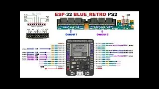 BLUE-RETRO (PARTE 01) GRAVA&Ccedil;&Atilde;O E INSTALA&Ccedil;&Atilde;O ESP32 PLAYSTATION 02(PS2).