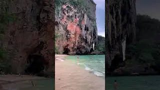 Terrifying and magnificent, nature amazes 🤯 #thailand #krabi #nature #beach #viralshort #fyp