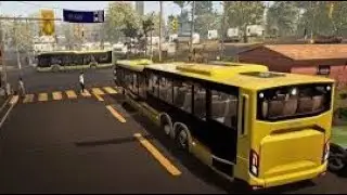 Bus simulator21 gameplay Bad weather (ps4)