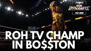 Mercedes Mone Is ROH Women's TV Champ On AEW Dynamite 11/19/25 Full Show Review & Results w/ SRS