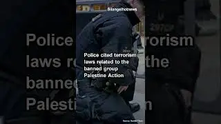 Greta Thunberg Arrested at U K  Protest Supporting Palestine Action #news