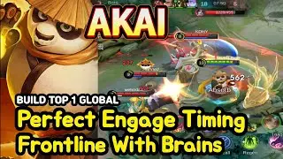 Akai (Mythical Glory): Perfect Engage Timing, Clean Hyper Tank Carry | MLBB Ranked Gameplay
