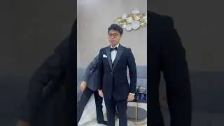 Tuxedo! Jas pernikahan yang super formal 🧳🔥 #tailormade #wedding #bespoke
