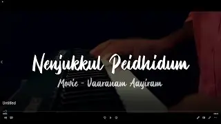 Vaaranam Aayiram - Nenjukkul Peidhidum - Cover version - Rixon George Stalin